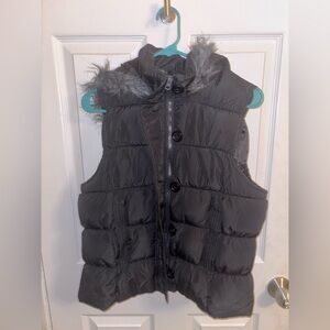 AZ Jean Co. Black Puffer Vest